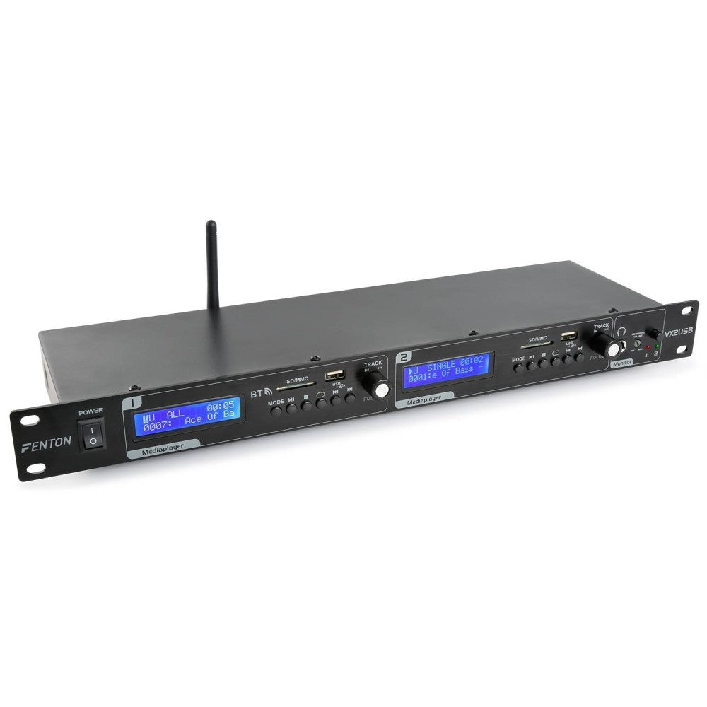 FENTON VX2USB Doppio lettore USB/SD/BT
