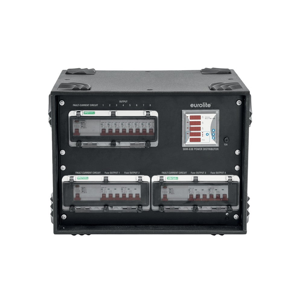 EUROLITE SBM-63B Distribuidor de Alimentación