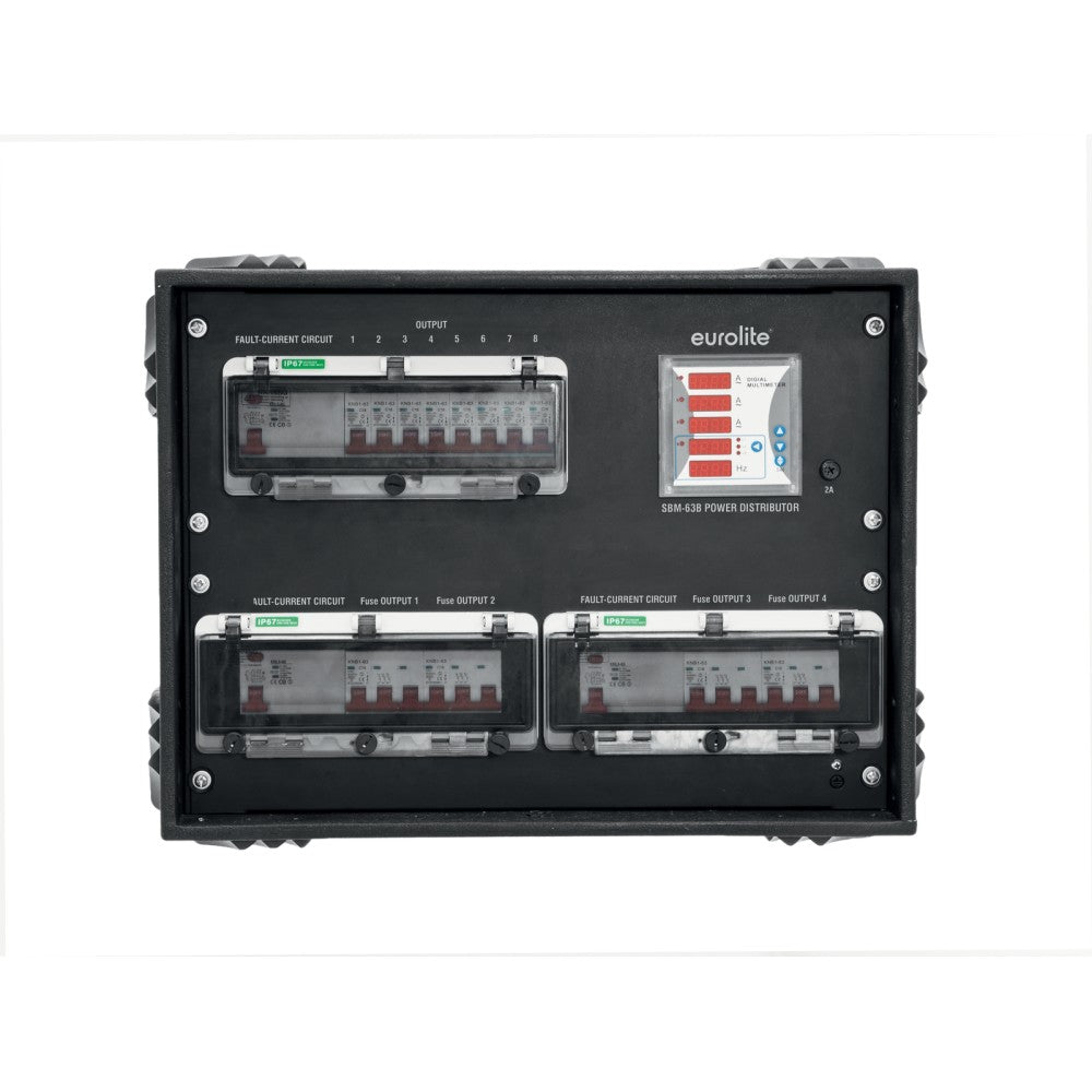 EUROLITE SBM-63B Distributore di Potenza