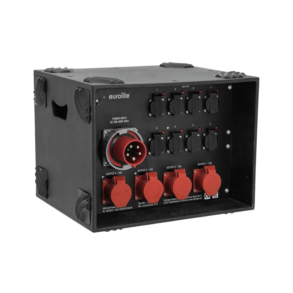 EUROLITE SBM-63B Distributore di Potenza