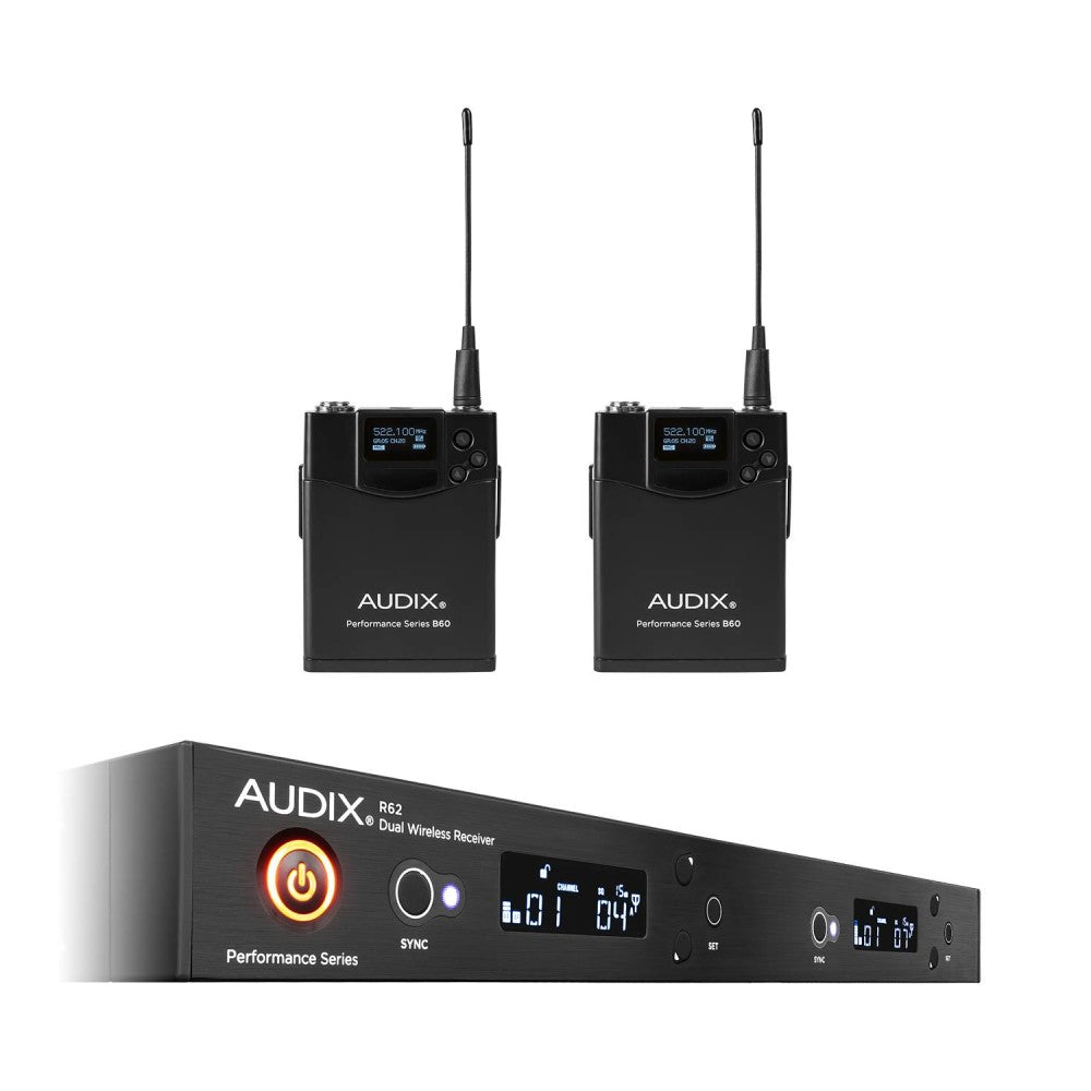 AUDIX AP62 + 2 X B60 BODYPACKS