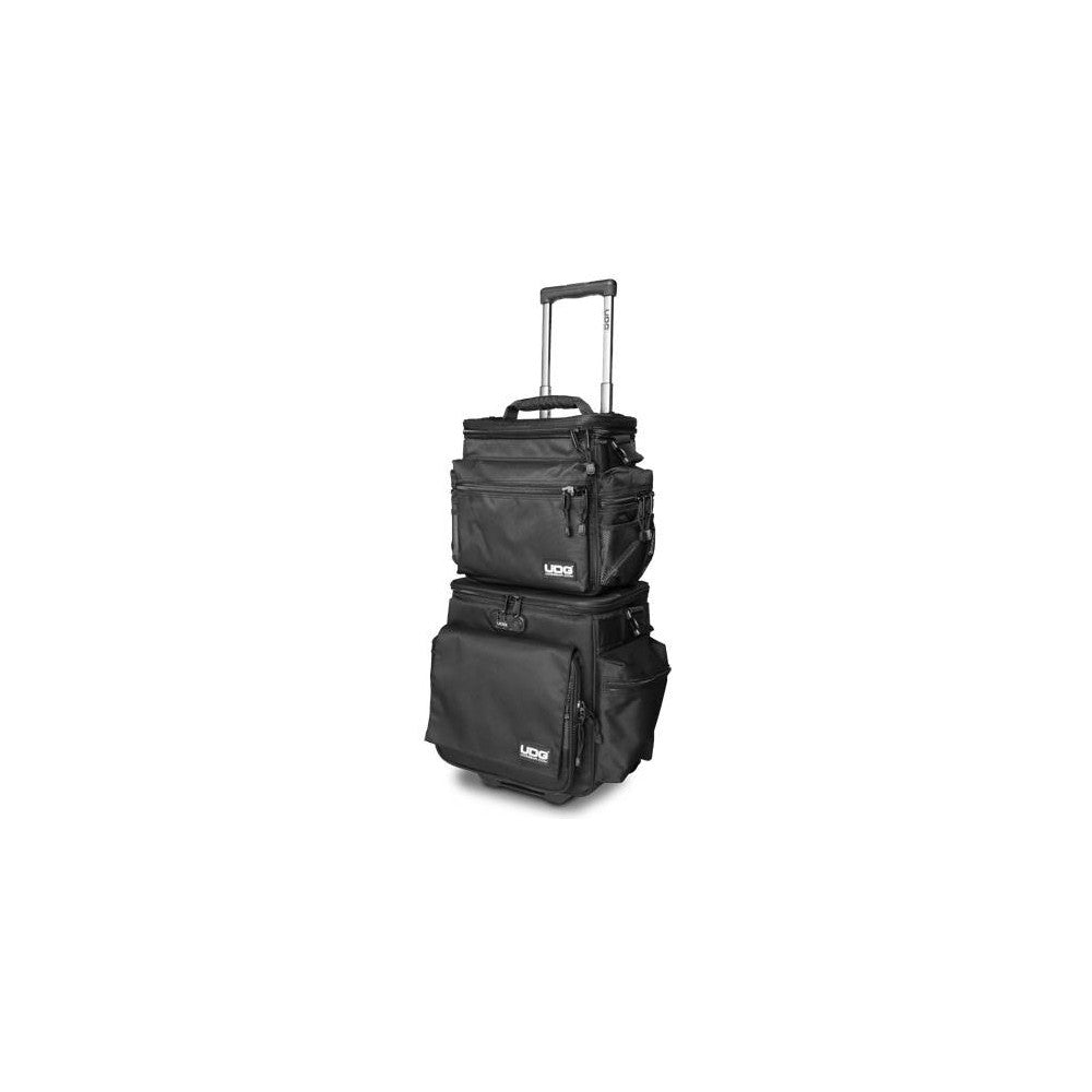 UDG GEAR U9679BL/OR - ULTIMATE SLINGBAG TROLLEY SET DELUXE BLACK, ORANGE INSIDE