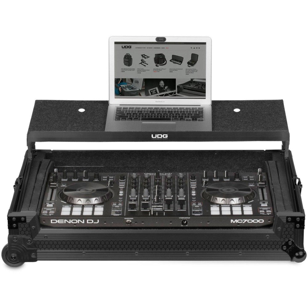 UDG GEAR U91054BL - FC MULTI FORMAT XXL BLACK PLUS (LAPTOP SHELF, TROLLEY & WHEELS)