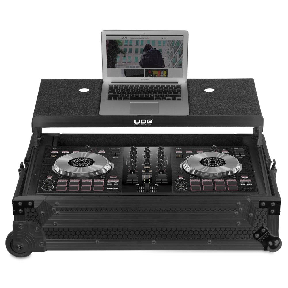 UDG U91059BL - FC XL BLACK PLUS (LAPTOP SHELF, TROLLEY & WHEELS)