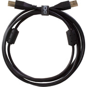 UDG GEAR U95003BL - ULTIMATE AUDIO CABLE USB 2.0 A-B BLACK STRAIGHT  3M