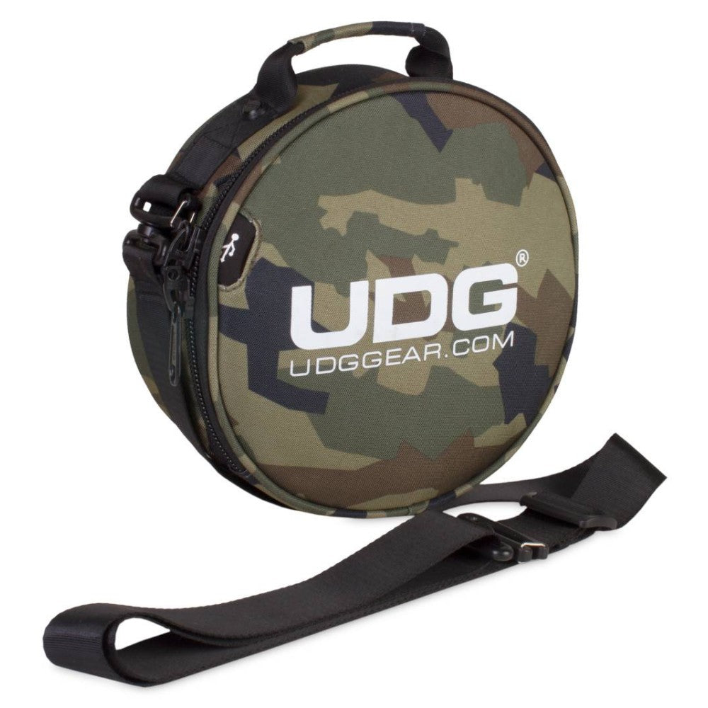 UDG ULTIMATE DIGI HEADPHONE BAG NEGRO CAMUFLAJE INTERIOR NARANJA
