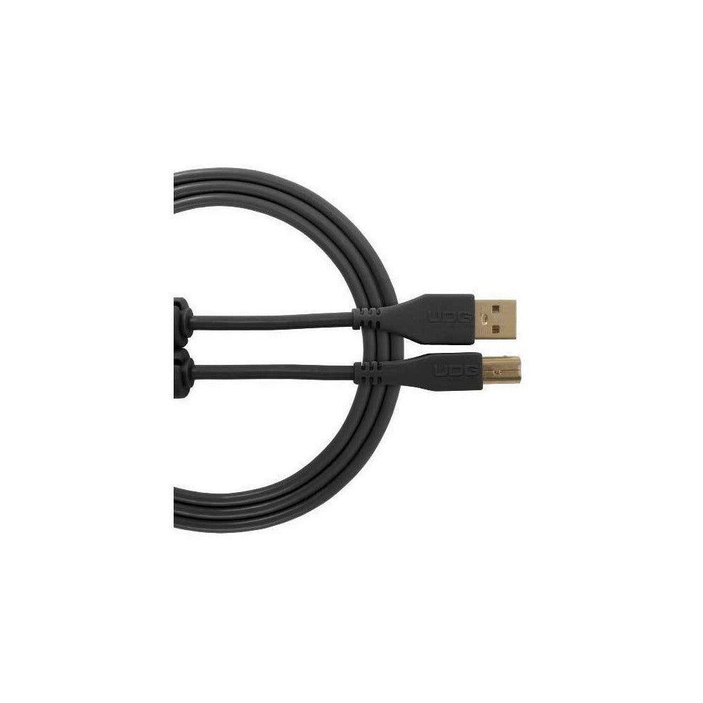 UDG GEAR U96001BL - ULTIMATE AUDIO CABLE USB 2.0 C-B BLACK STRAIGHT 1,5M