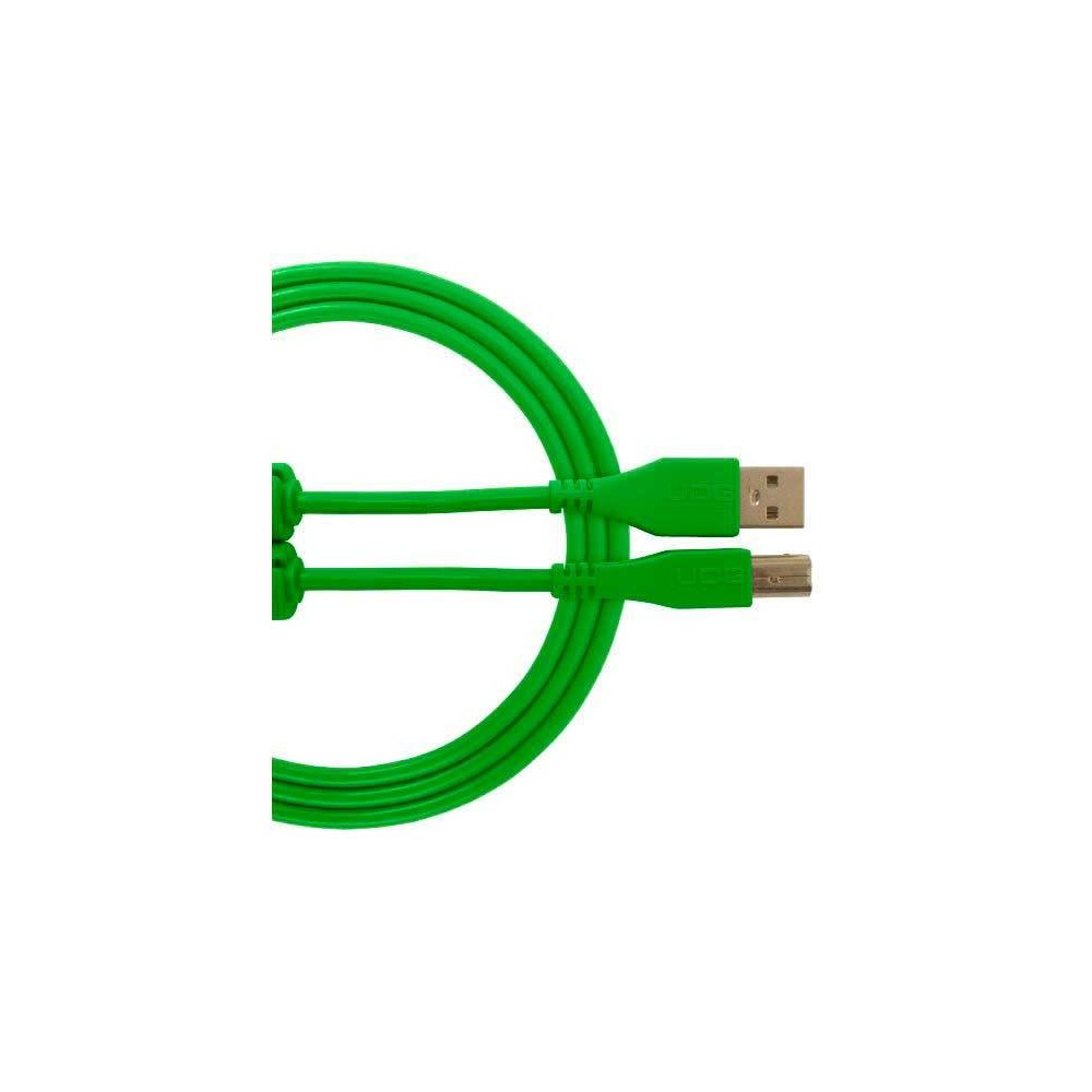 UDG GEAR U96001GR - ULTIMATE AUDIO CABLE USB 2.0 C-B GREEN STRAIGHT 1,5M