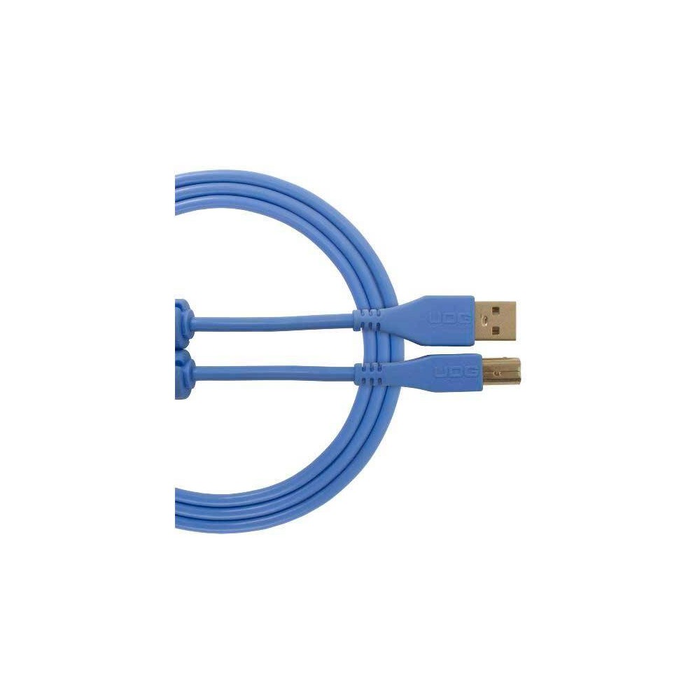 UDG GEAR U96001LB - ULTIMATE AUDIO CABLE USB 2.0 C-B BLUE STRAIGHT 1,5M