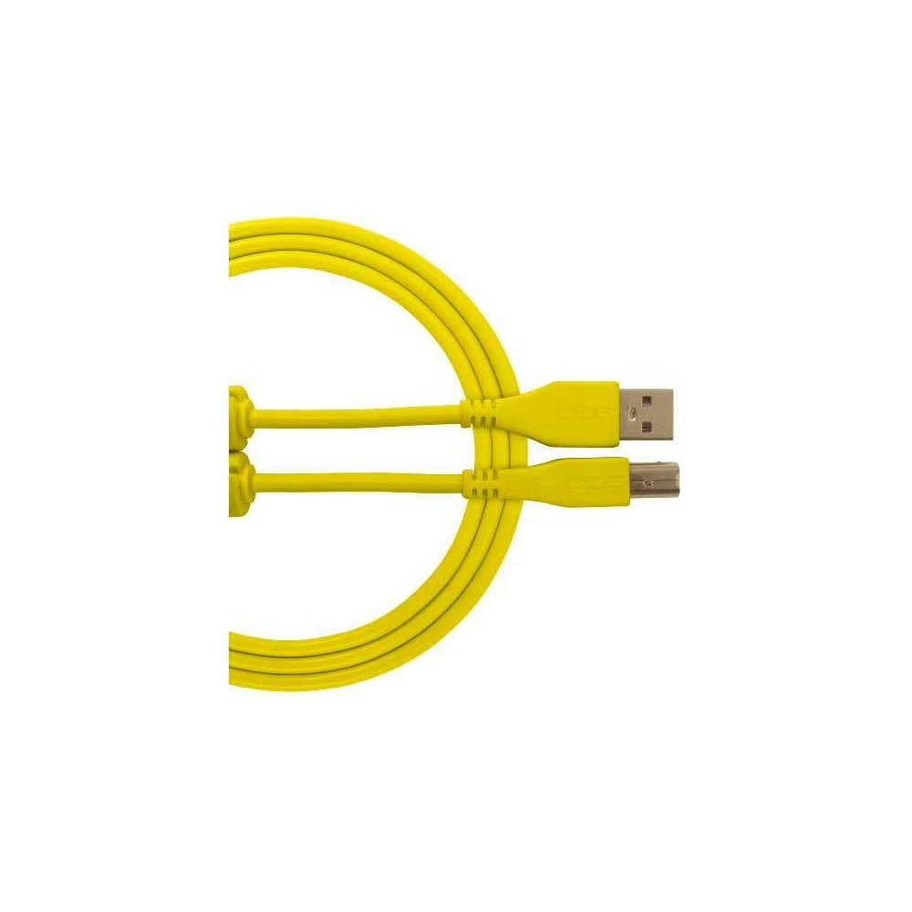 UDG GEAR U96001YL - ULTIMATE AUDIO CABLE USB 2.0 C-B YELLOW STRAIGHT 1 ,5M