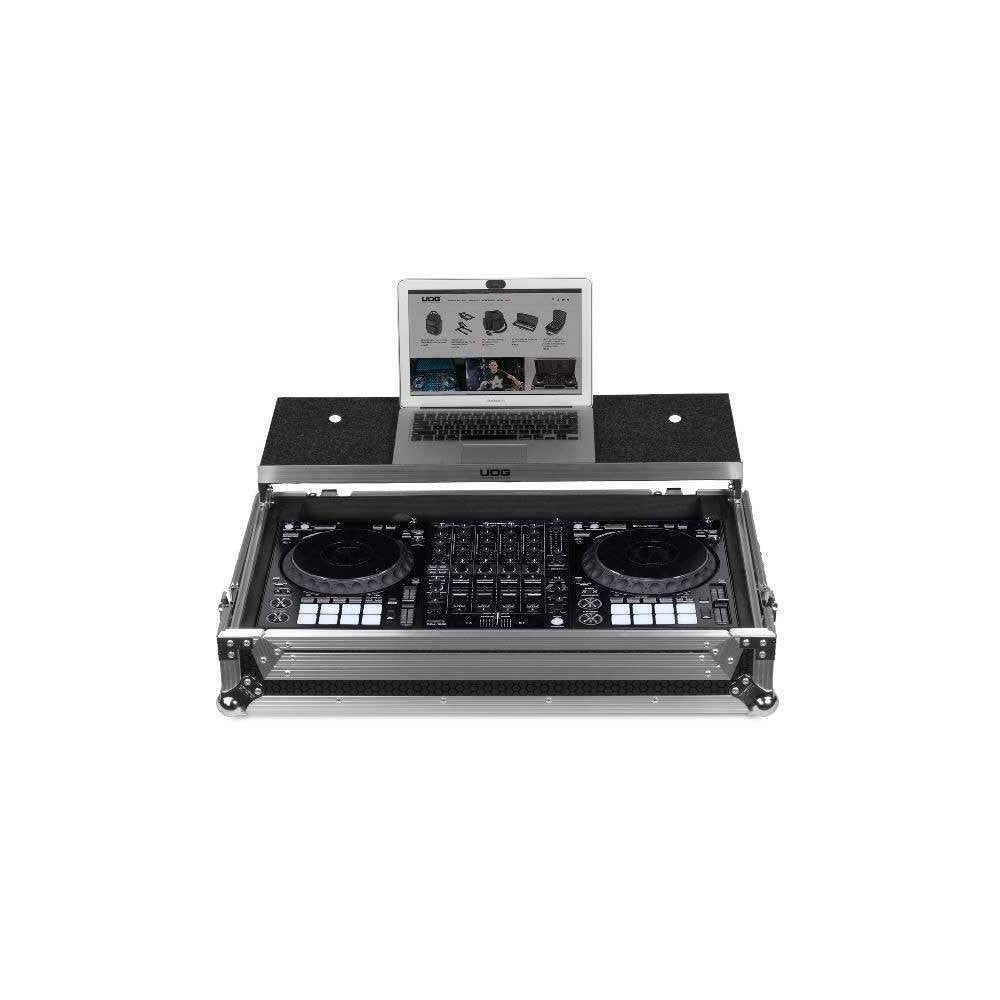 UDG U92055SL - FC PIONEER DDJ-1000 SILVER PLUS (LAPTOP SHELF + WHEELS)