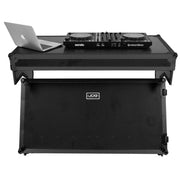 UDG GEAR U91072BL -ULTIMATE FLIGHT CASE PORTABLE Z-STYLE DJ TABLE BLACK PLUS (WHEELS)