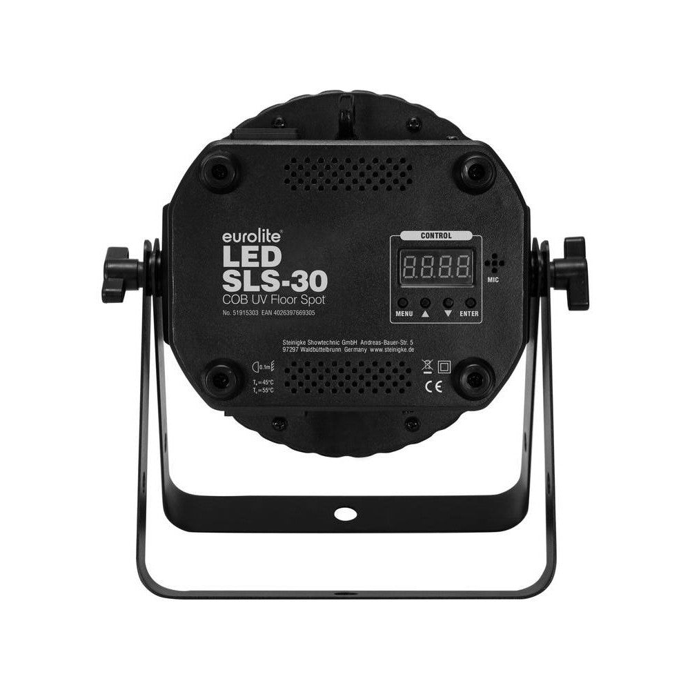 EUROLITE LED SLS-30 UV Foco UV compacto con LED de 30 W
