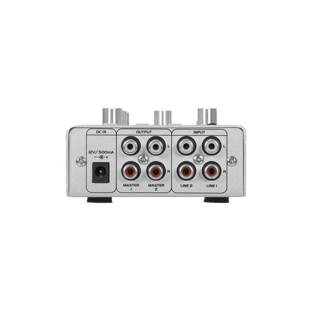 OMNITRONIC GNOME-202P SILVER Mini mixer Dj