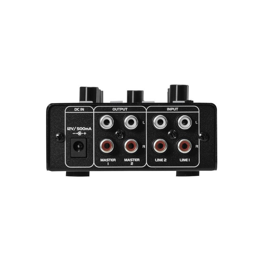 OMNITRONIC GNOME-202P BLACK Mini DJ mixer
