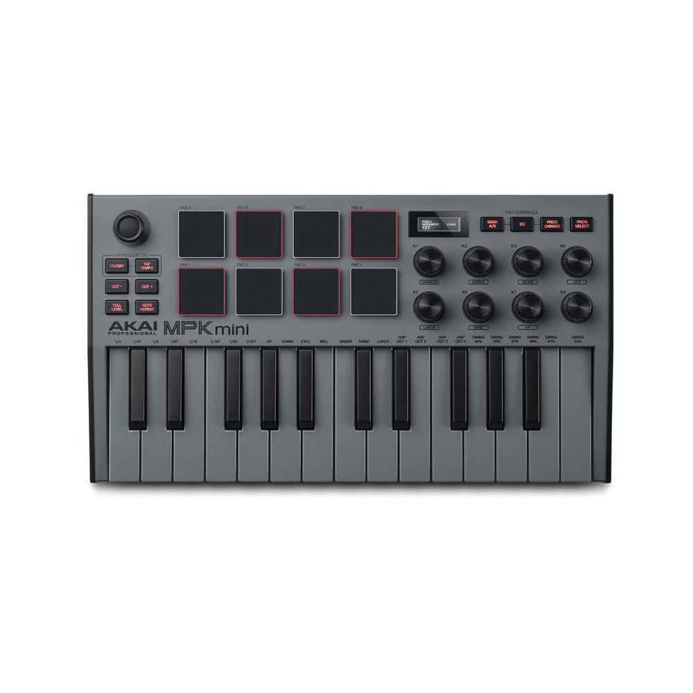 AKAI PROFESSIONAL MPK MINI MKIII GRAY Tastiera MIDI a 25 tasti