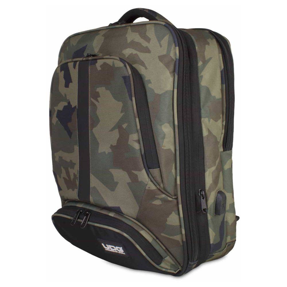 UDG GEAR U9108BC/OR - ULTIMATE BACKPACK SLIM BLACK CAMO, INTERIOR NARANJA