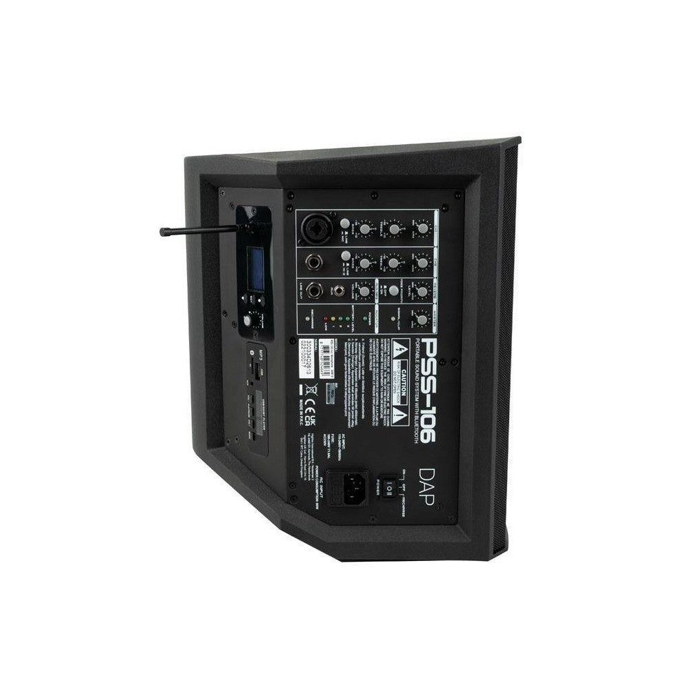 DAP PSS-106 Altavoz a batería con receptor inalámbrico
