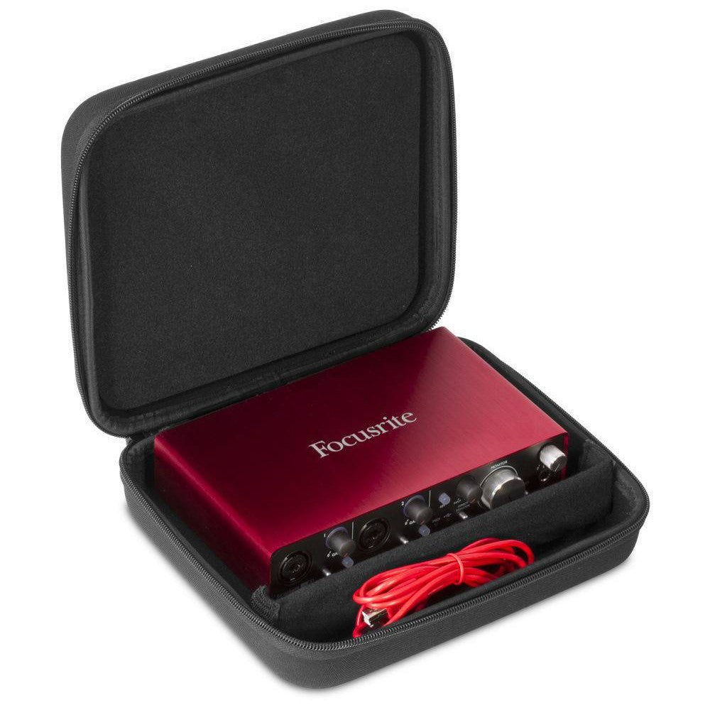 UDG GEAR U8460BL - CREATOR FOCUSRITE SCARLETT2 2I4/ 6I6/ 18I8/ CLARETT 2PRE HARDCASE BLACK