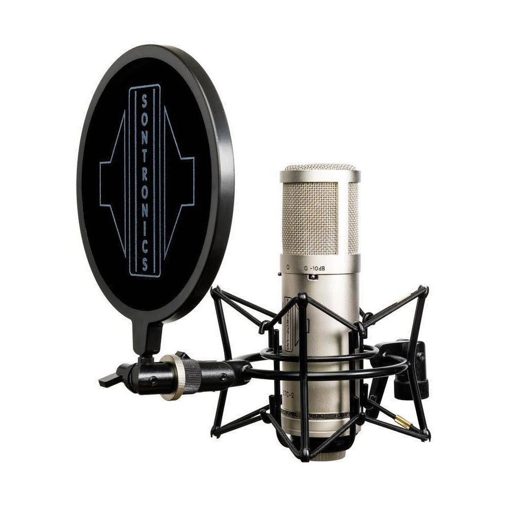 SONTRONICS STC-2 PACK SILVER Bundle microfono condensatore cardioide