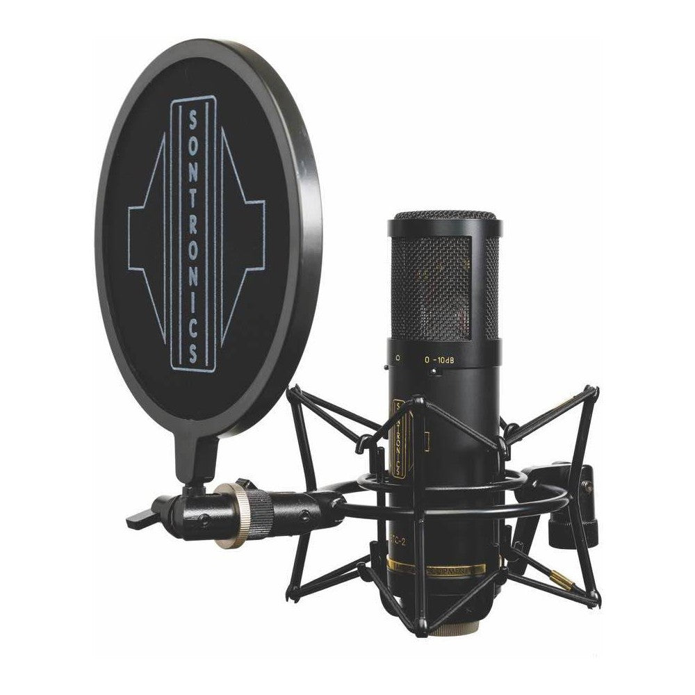 SONTRONICS STC-2 PACK BLACK Bundle microfono condensatore cardioide