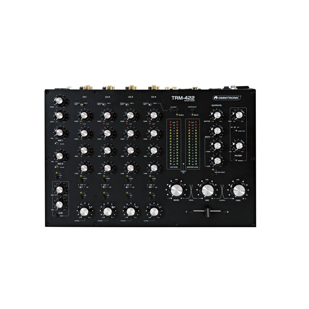 OMNITRONIC TRM-422 Mixer rotativo a 4 canali
