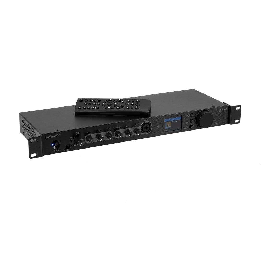 OMNITRONIC EP-220NET Preamplificatore con Internet Radio, DAB+ e Bluetooth