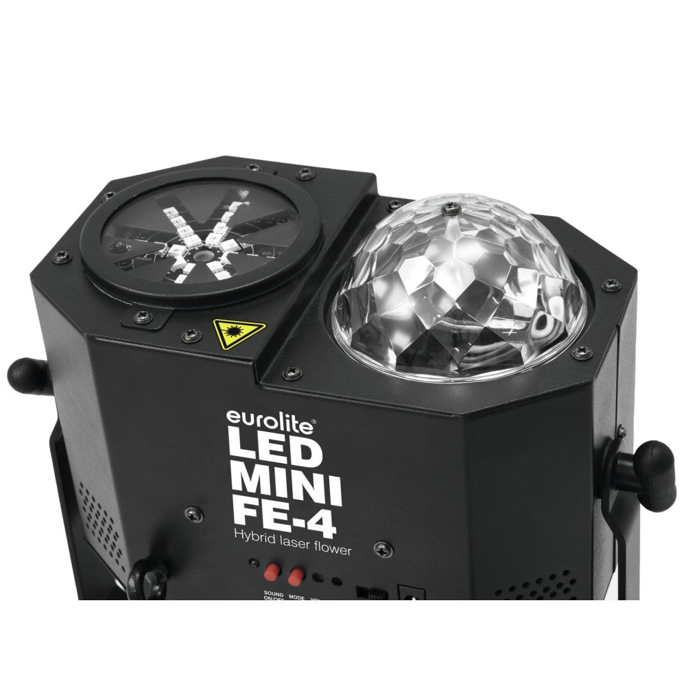 EUROLITE LED Mini FE-4 Híbrido Láser Flower