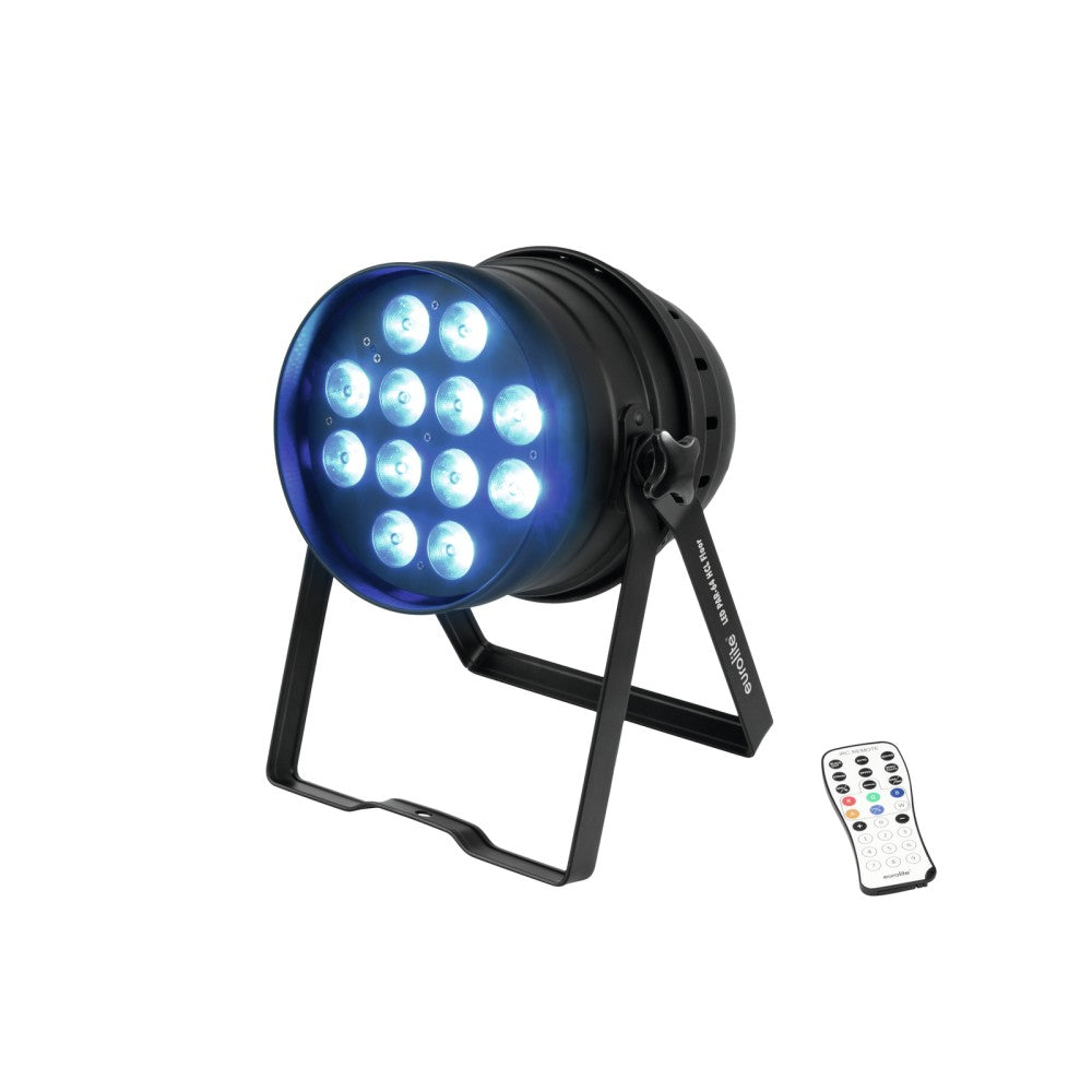EUROLITE LED PAR-64 HCL 12x10W Par led nero