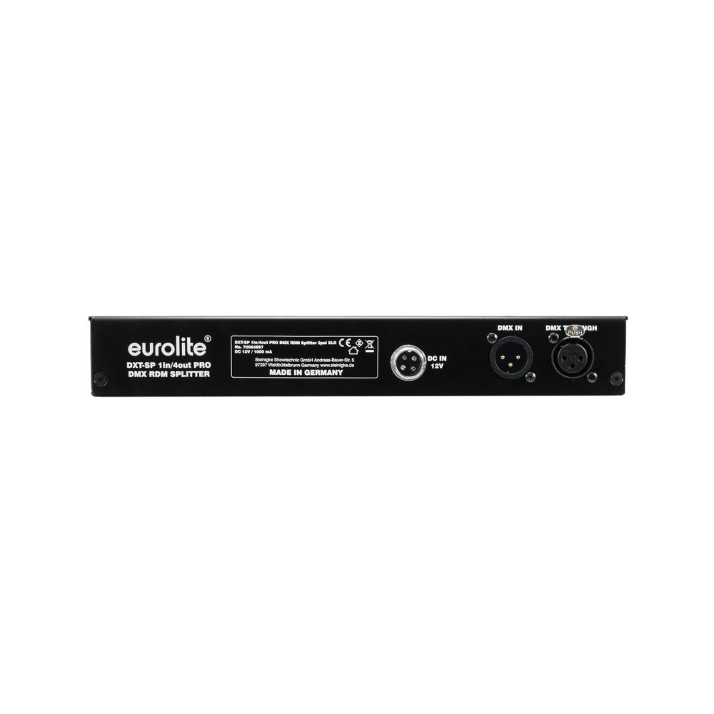 EUROLITE DXT-SP Splitter DMX RDM 1 ingresso/4 uscite PRO