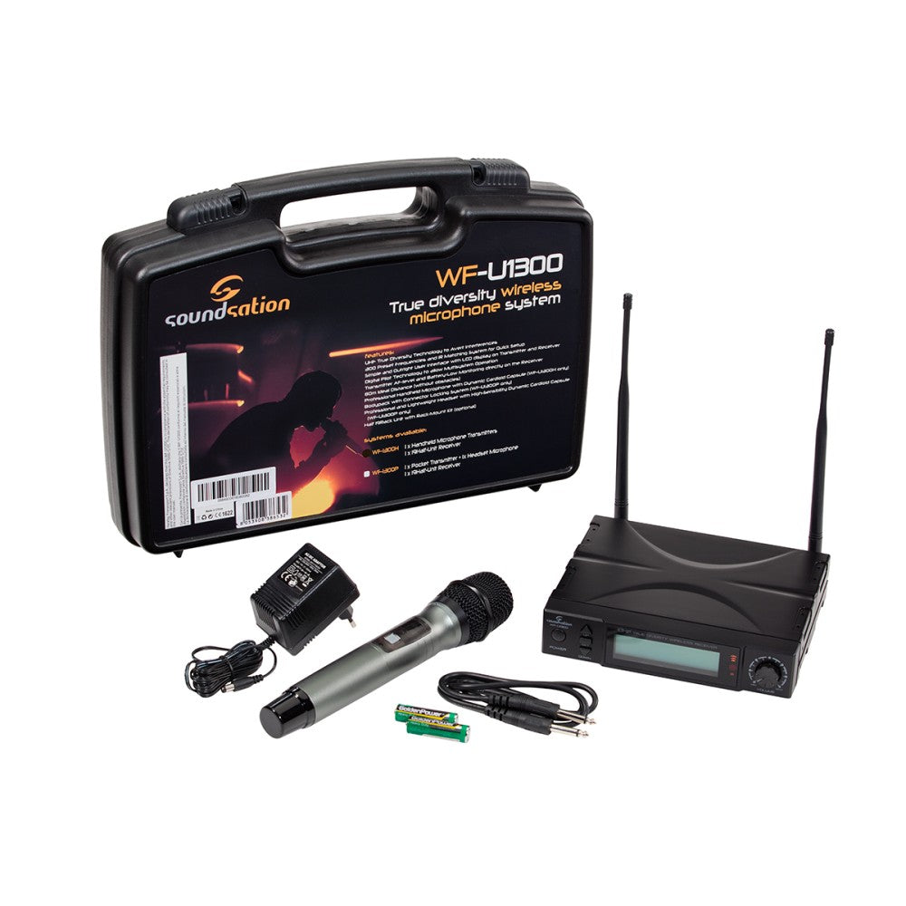 SOUNDSATION WF-U1300H Radiomicrófono de mano 823-832MHz