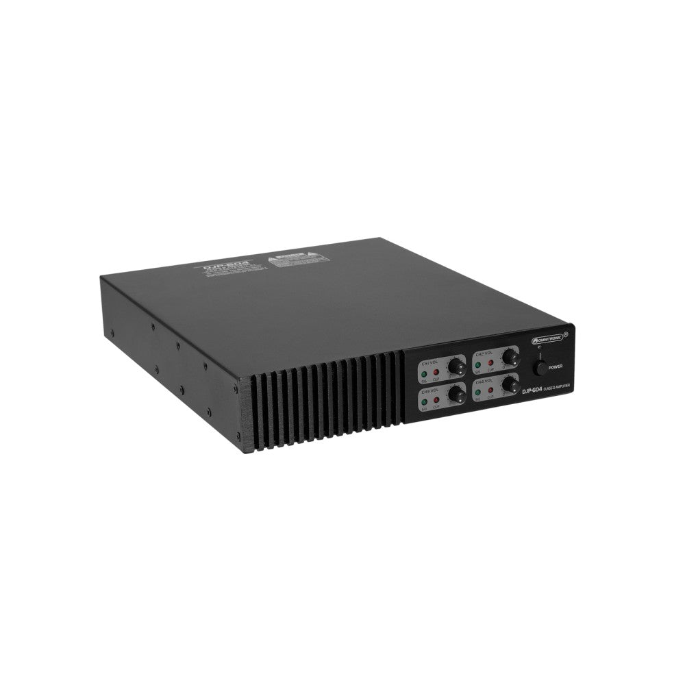 OMNITRONIC DJP-604 Amplificador de 4 canales Clase D