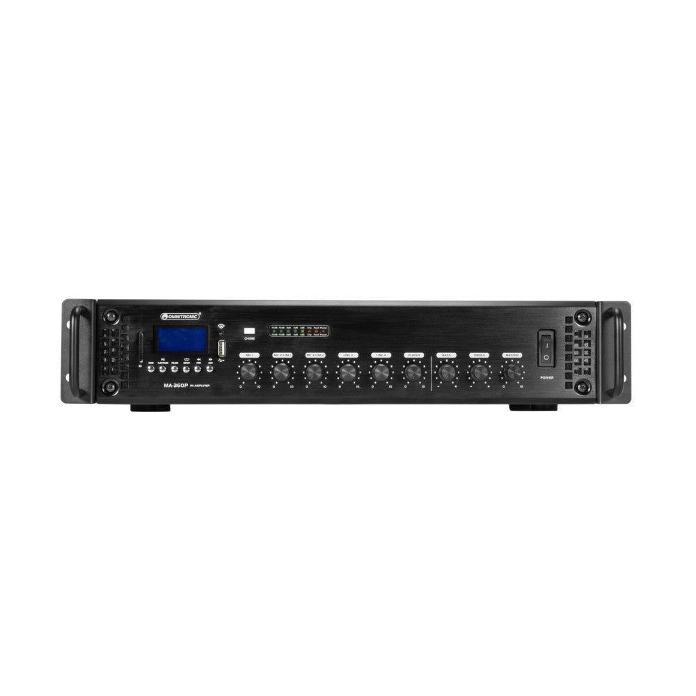 OMNITRONIC MA-360P da Amplificatore/Mixer da 360 W RMS