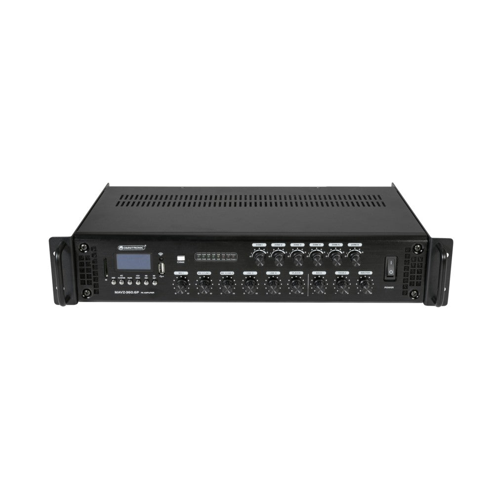 OMNITRONIC MAVZ-360.6P Amplificador mezclador de PA