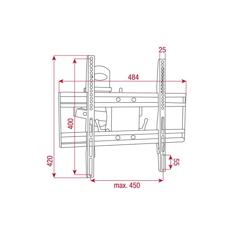 DMT PLB-4 Adjustable bracket