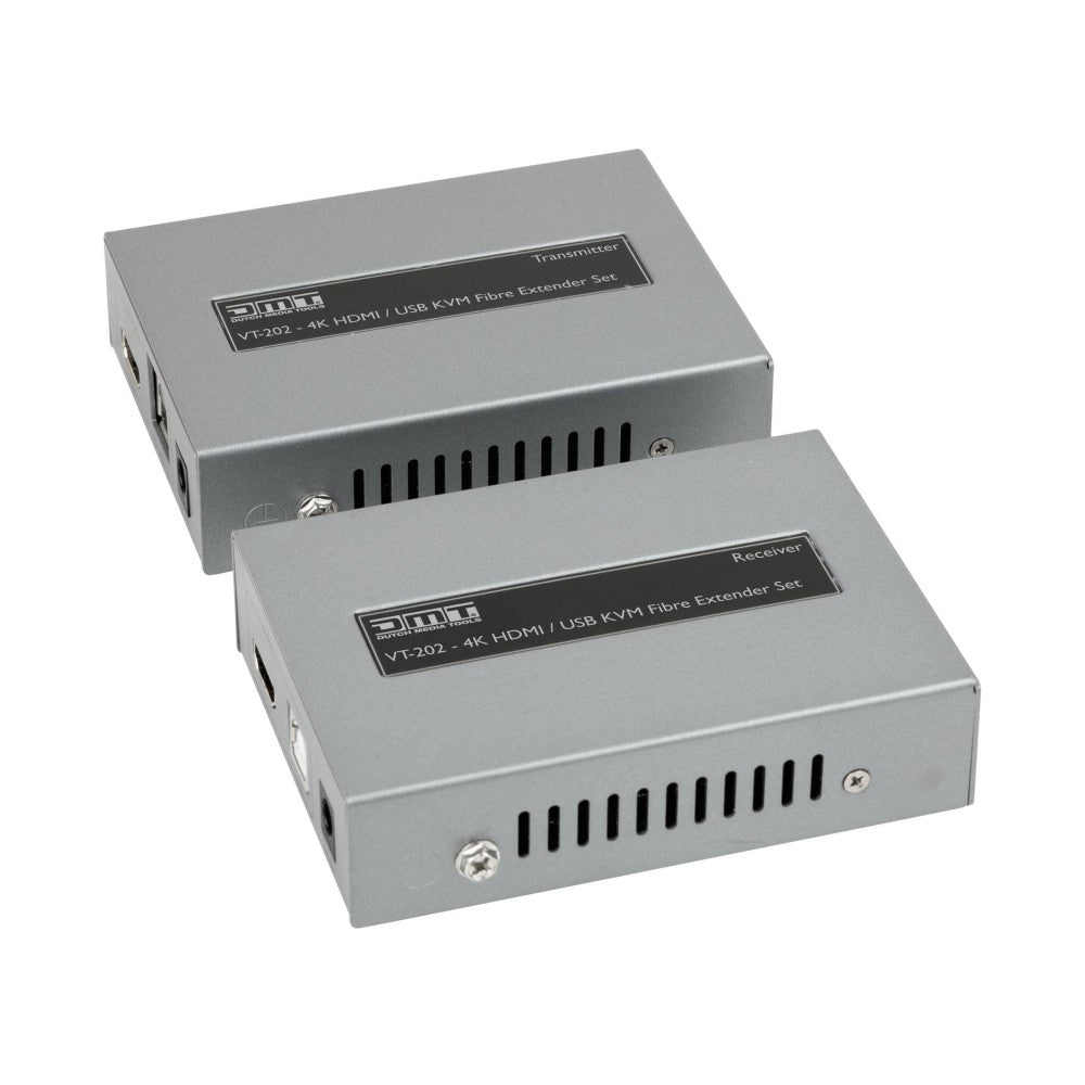 DMT VT202 - KVM HDMI / USB Fibre Extender Set