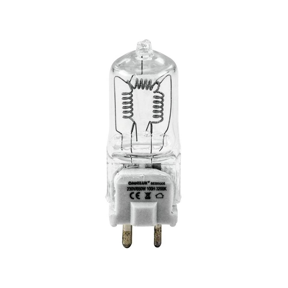 OMNILUX 230V/650W GY-9.5 100h 3100K