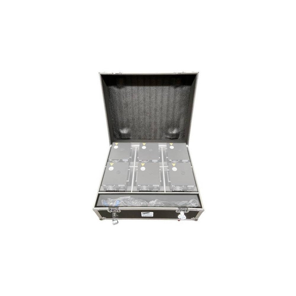 ZZIPP ZZFLYSPARK6 Flightcase per trasporto di 6 ZZSPARCOLD
