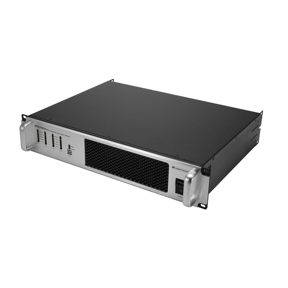 OMNITRONIC Amplificador MCD-2004 MK2 de 4 Canales