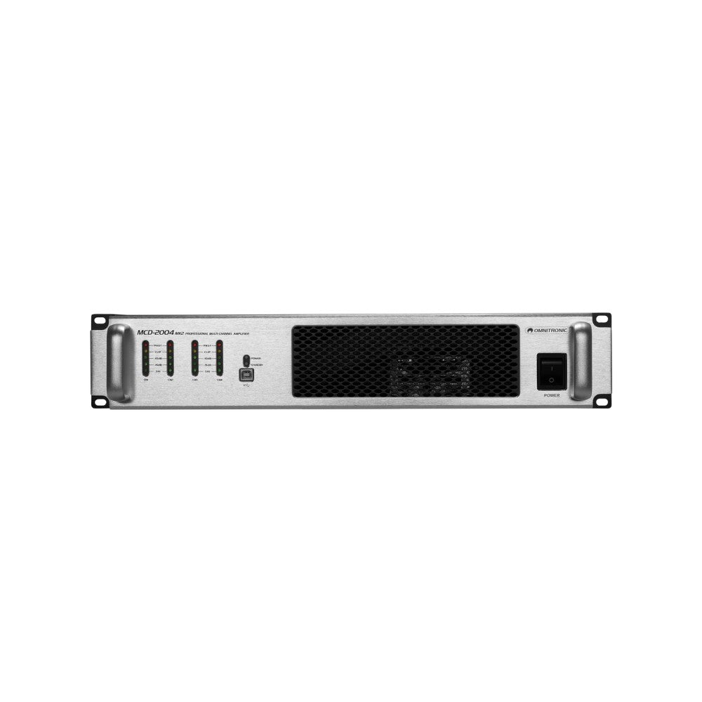 OMNITRONIC Amplificador MCD-2004 MK2 de 4 Canales