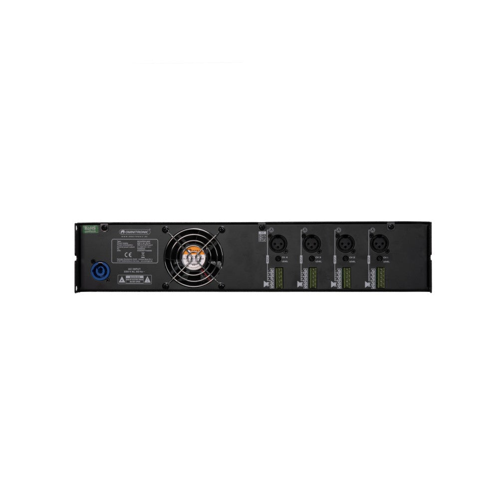 OMNITRONIC Amplificador MCD-2004 MK2 de 4 Canales