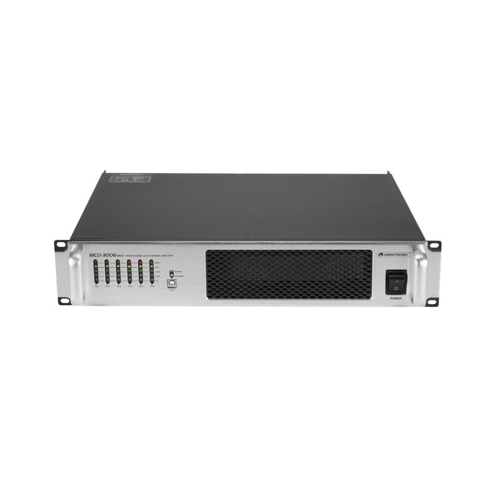 OMNITRONIC Amplificatore MCD-3006 MK2 6-Canali