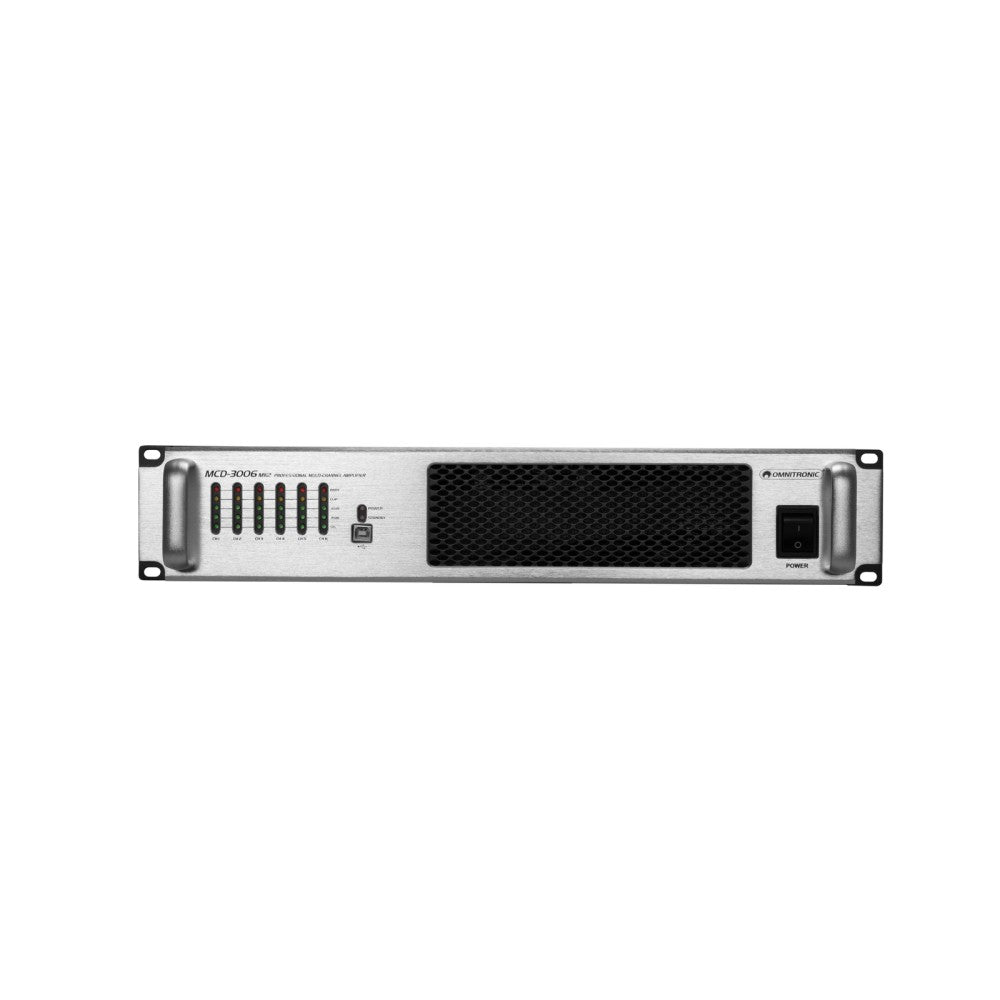 OMNITRONIC Amplifier MCD-3006 MK2 6-Channel