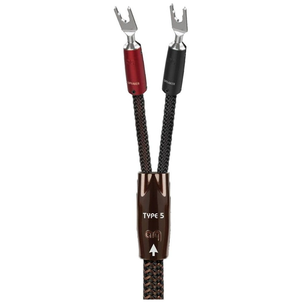 AUDIOQUEST TYPE 5 MS SIL Coppia di cavi per diffusori Hi-Fi