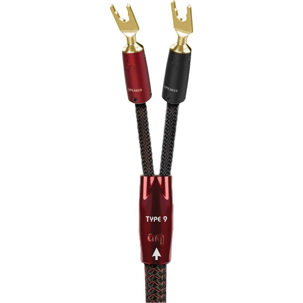 AUDIOQUEST TYPE 9 MS GOL Coppia di cavi per  diffusori Hi-Fi