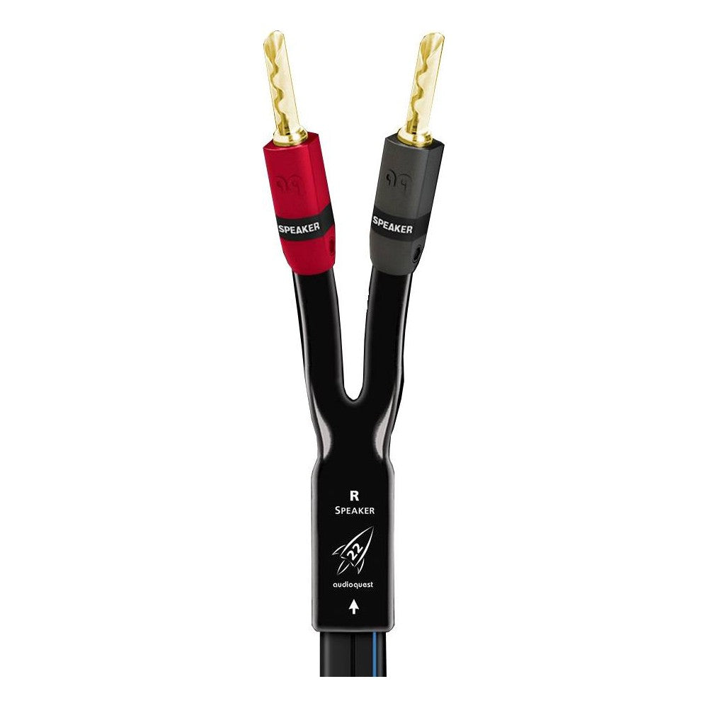 AUDIOQUEST ROCKET 22 BN GOL Coppia di cavi per diffusori Hi-Fi