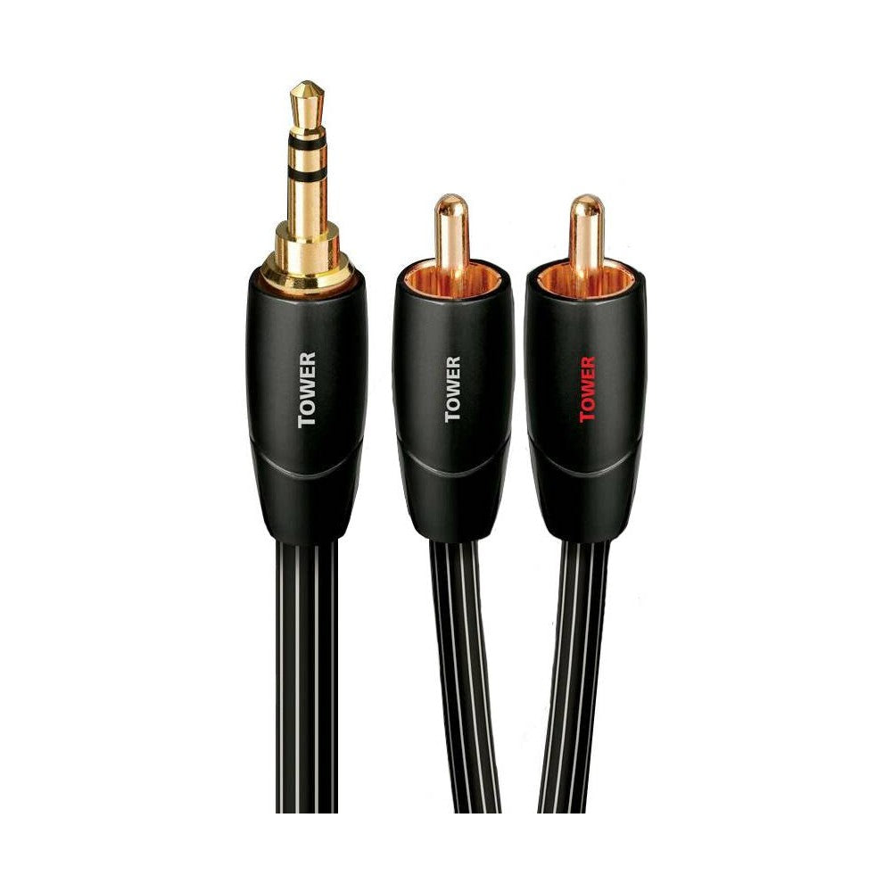 AUDIOQUEST TOWER MM2RCA Cavo di interconnessione analogico-audio