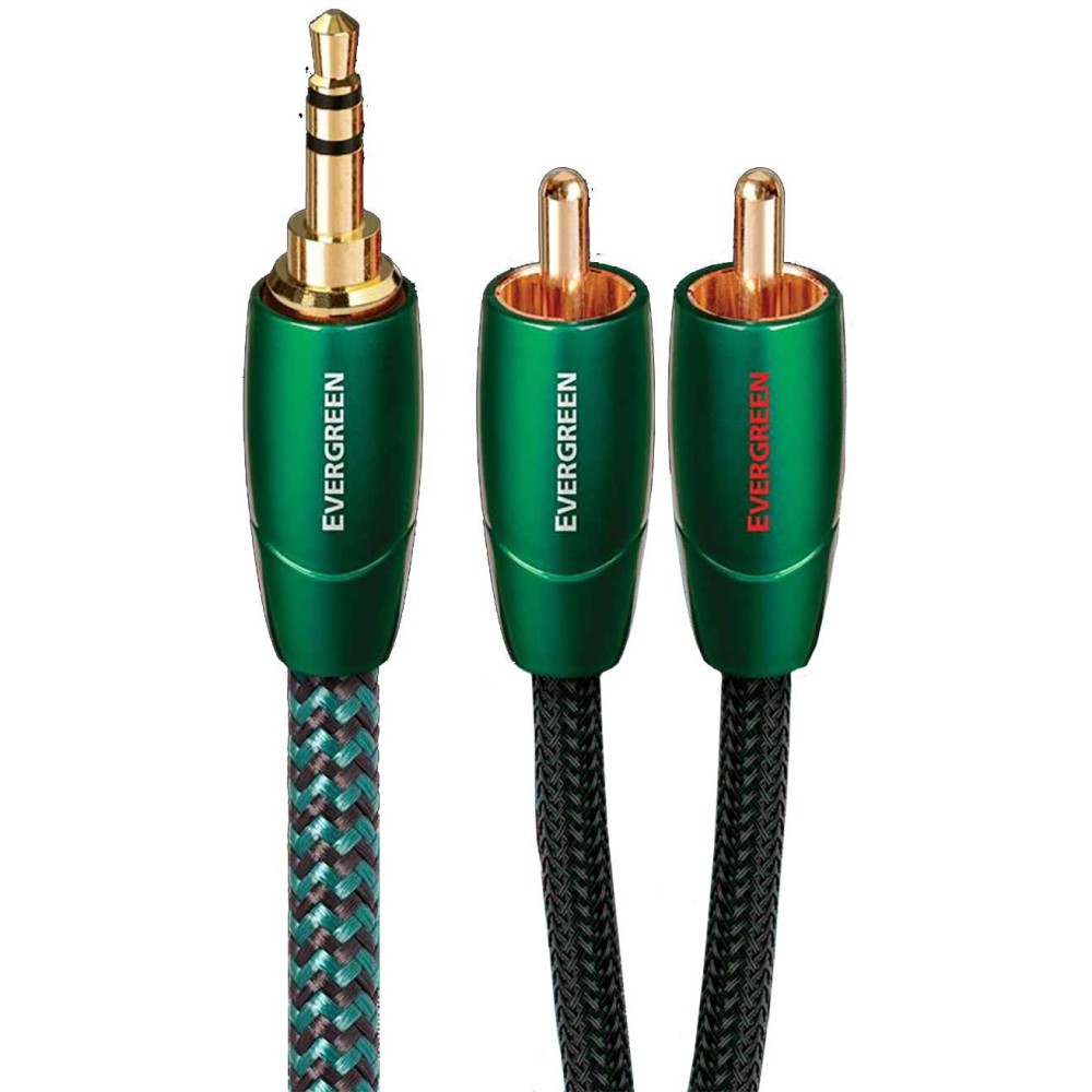 AUDIOQUEST EVERGREEN MM2RCA Cavo di interconnessione analogico-audio