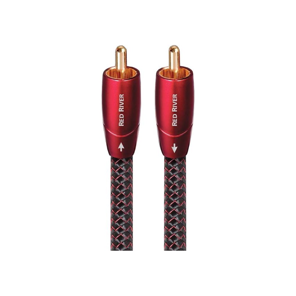 AUDIOQUEST RED RIVER RCA Cavo di interconnessione analogico-audio