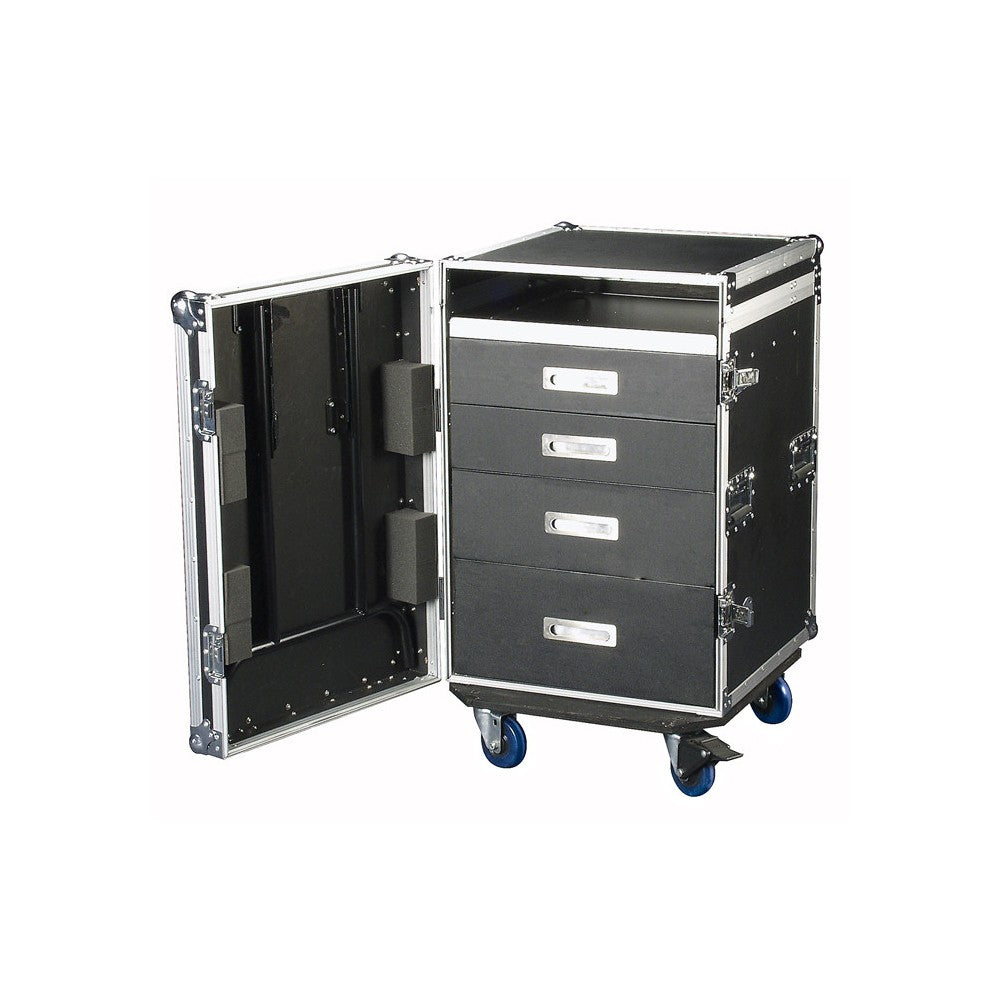 Showgear Drawer Case 12U + Work Surface